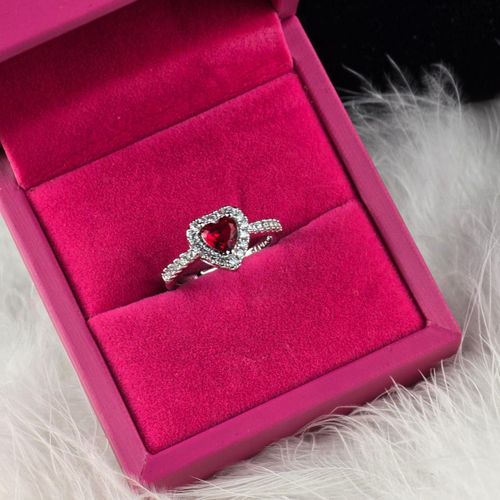 Crimson Heart Ring
