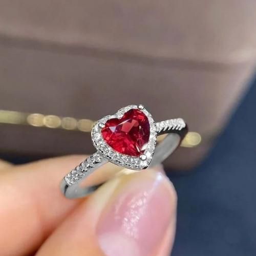 Crimson Heart Ring
