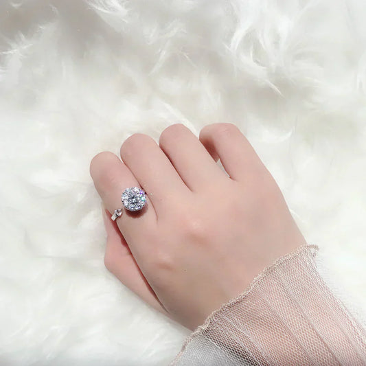 Adjustable Crystal Rotating Ring
