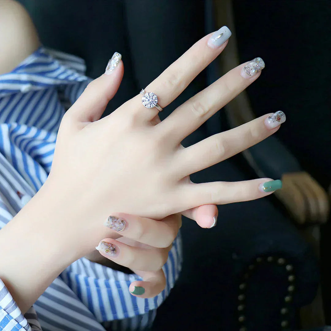 Adjustable Crystal Rotating Ring
