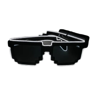 Pixel Aura Glasses 🔷