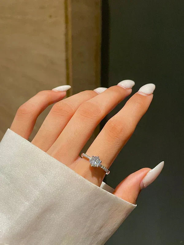Emily in Dreams Solitaire Ring