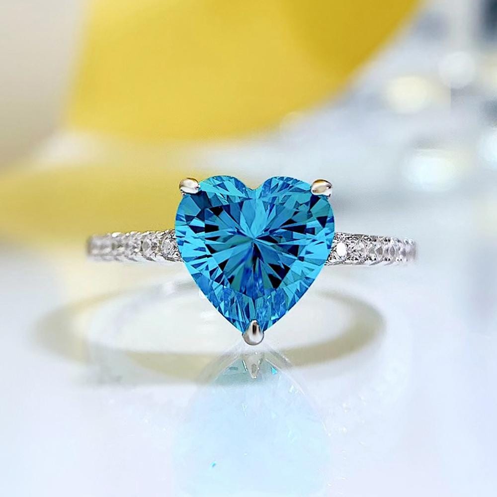 Waves of Love – Ocean Heart Ring